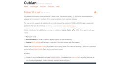 Desktop Screenshot of cubian.org